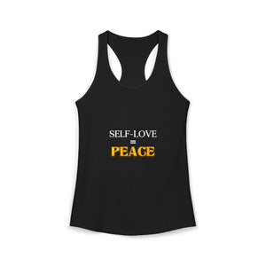 Self-Love = Peace | Racerback Tank