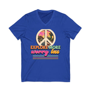 Explore More Worry Less | V-Neck