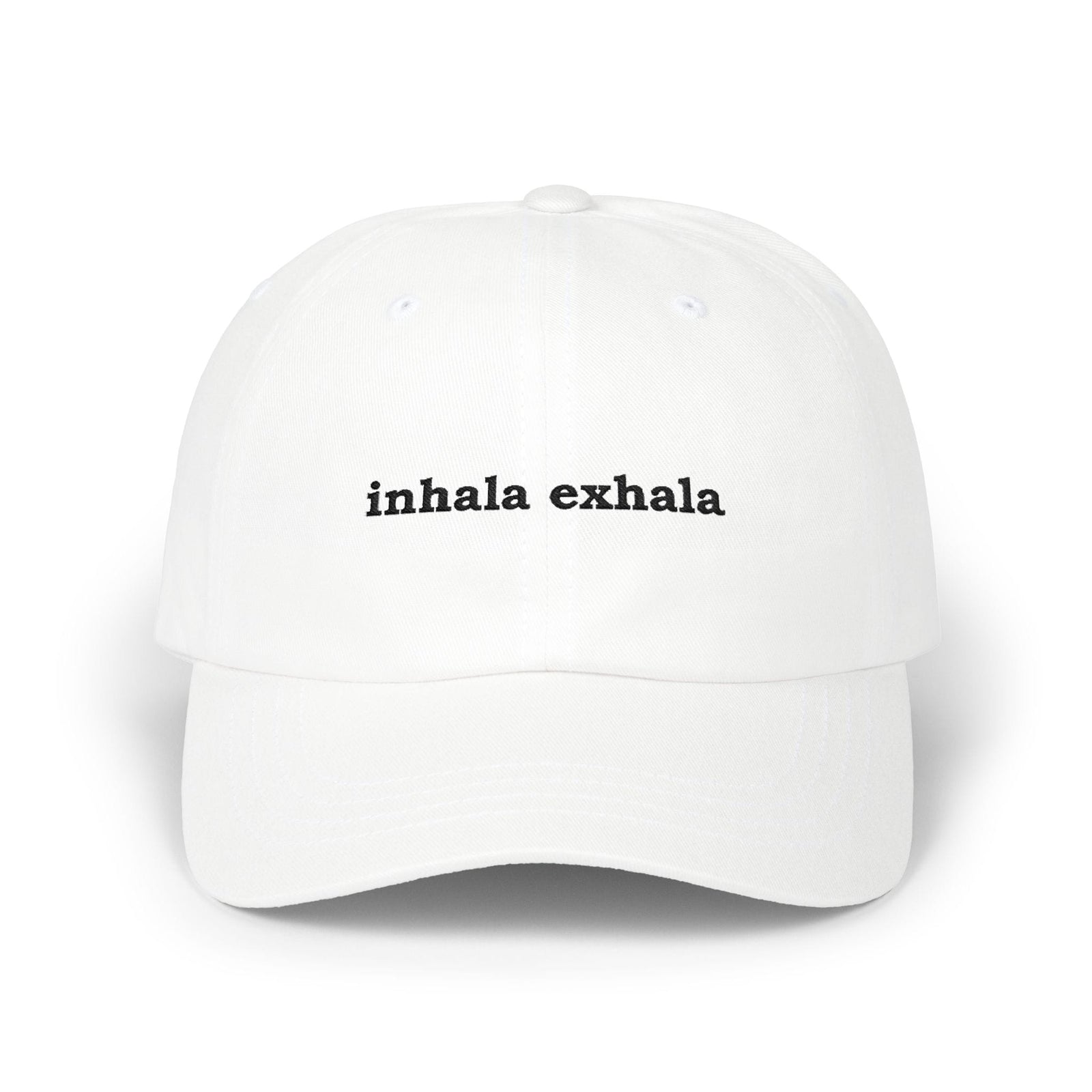 Inhala Exhala | Embroidered Dad Hat