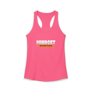 Mindset Is Everything tank top - Zenfull Heart self love and healing affirmation apparel