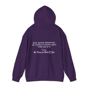 You Are Enough | Dear Person Behind Me hoodie - Zenfull Heart self love and healing affirmation apparel
