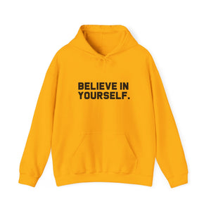 Believe In Yourself hoodie - Zenfull Heart self love and healing affirmation apparel