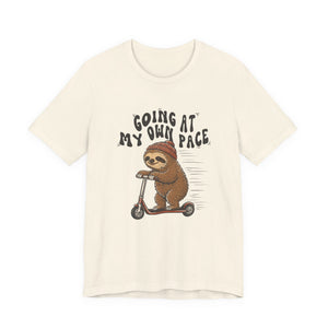 Going At My Own Pace | Sloth | Deluxe Tee