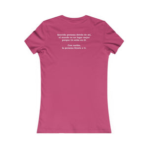 Eres Suficiente | Querida Persona Detrás De Mí | Women's Tee