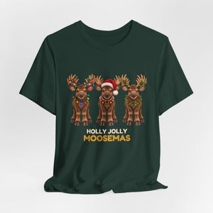 Holly Jolly Moosemas | Deluxe Tee