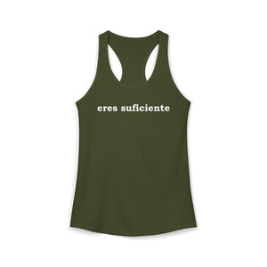 Eres Suficiente | Querida Persona Detrás De Mí | Racerback Tank