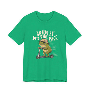 Going At My Own Pace | Frog | Deluxe Tee