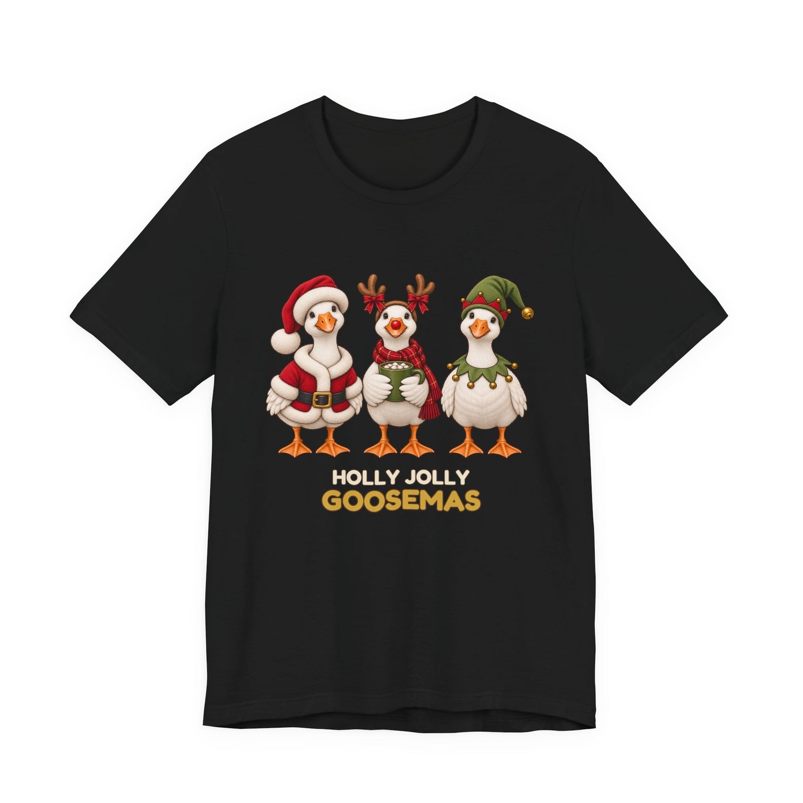 Holly Jolly Goosemas | Deluxe Tee