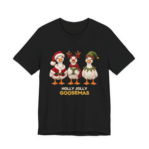 Holly Jolly Goosemas | Deluxe Tee