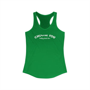 Choose You tank top - Zenfull Heart self love and healing affirmation apparel