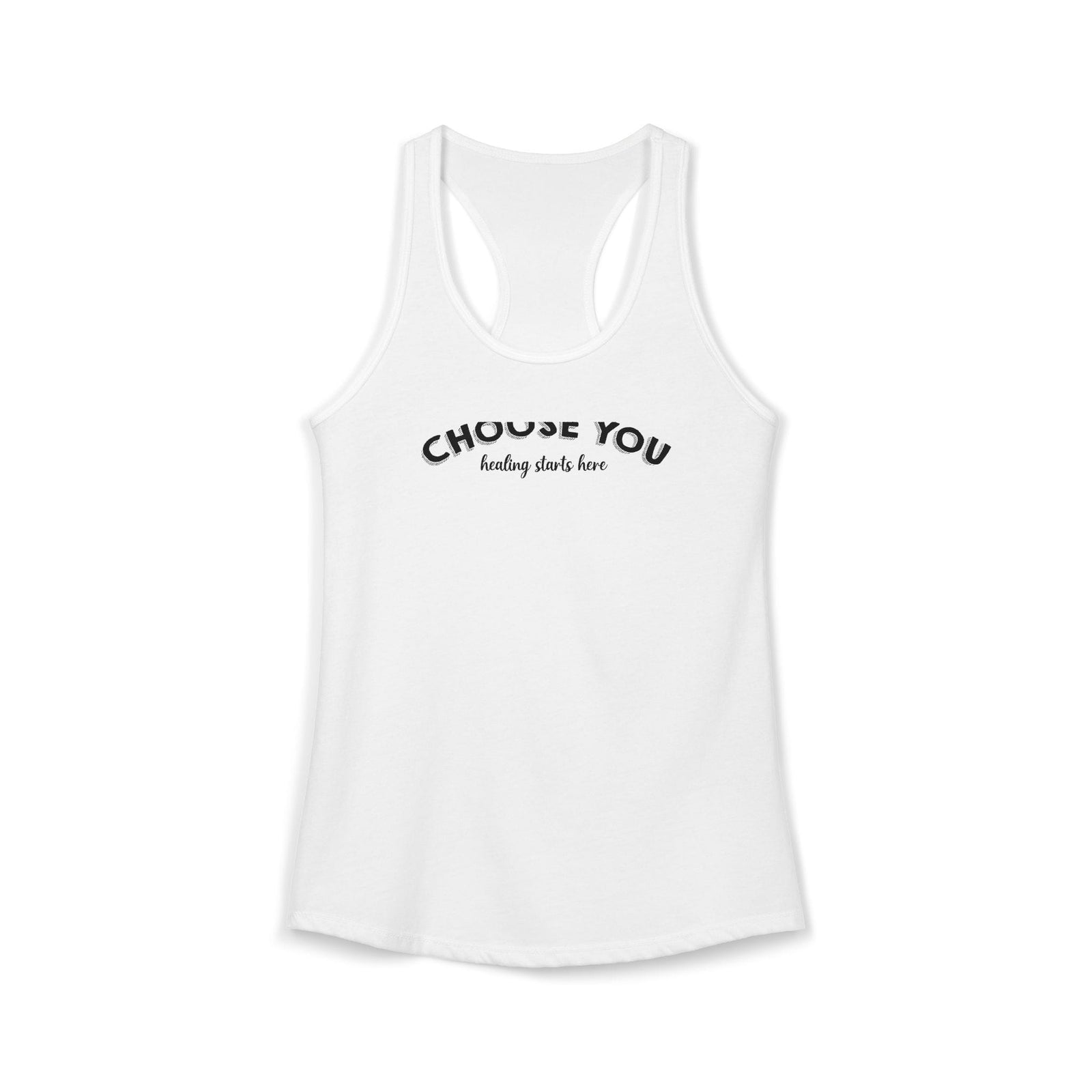 Choose You tank top - Zenfull Heart self love and healing affirmation apparel