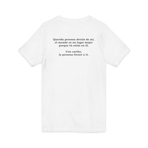 Eres Suficiente | Querida Persona Detrás De Mí | V-Neck