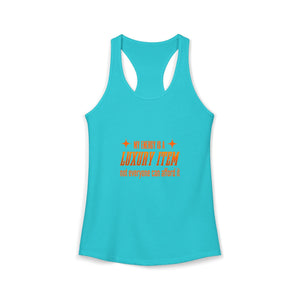 My Energy Is A Luxury Item boundaries affirmation racerback tank