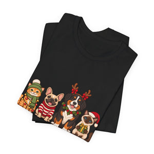 Holly Jolly Pawsmas | Deluxe Tee