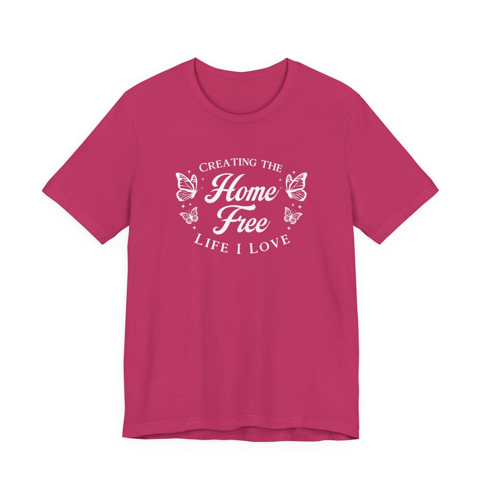 Home Free t-shirt - Zenfull Heart self love and healing affirmation apparel