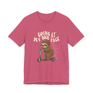 Going At My Own Pace | Sloth | Deluxe Tee