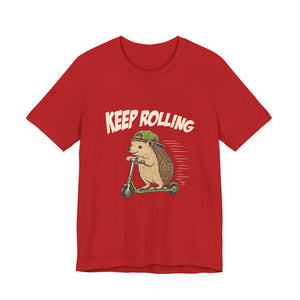 Keep Rolling | Hedgehog | Deluxe Tee
