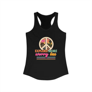 Explore More Worry Less | Racerback Tank