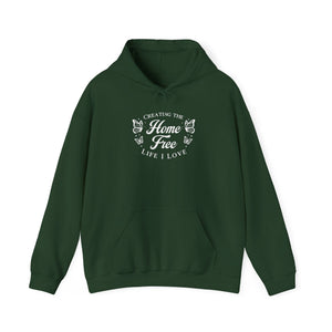 Home Free hoodie - Zenfull Heart self love and healing affirmation apparel