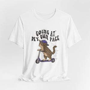 Going At My Own Pace | Cat | Deluxe Tee