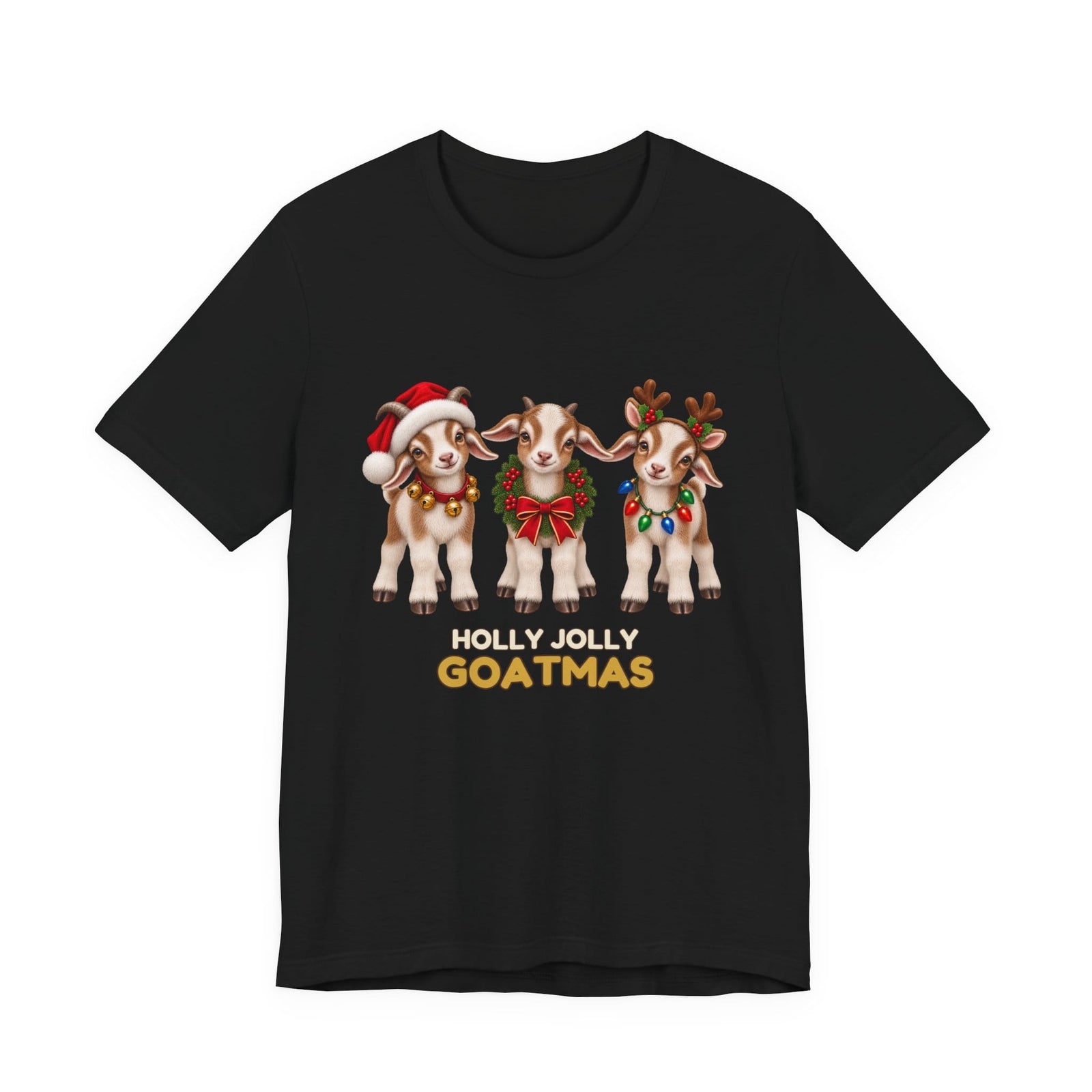 Holly Jolly Goatmas | Deluxe Tee