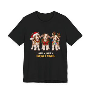 Holly Jolly Goatmas | Deluxe Tee