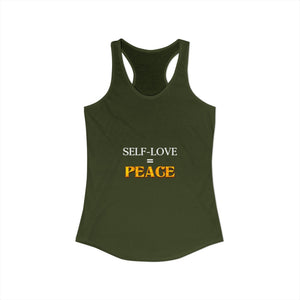 Self-Love = Peace | Racerback Tank
