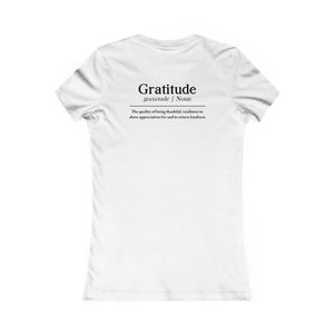 Grateful Everyday women's t-shirt - Zenfull Heart self love and healing affirmation apparel