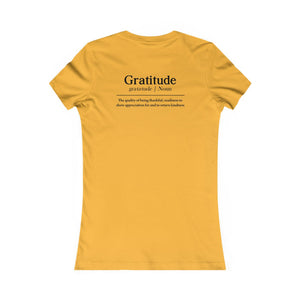Grateful Everyday women's t-shirt - Zenfull Heart self love and healing affirmation apparel
