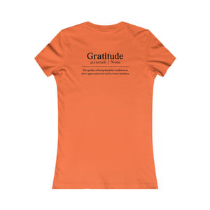 Grateful Everyday women's t-shirt - Zenfull Heart self love and healing affirmation apparel