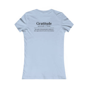 Grateful Everyday women's t-shirt - Zenfull Heart self love and healing affirmation apparel