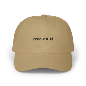 Cree En Ti | Embroidered Dad Hat