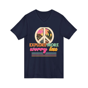 Explore More Worry Less | V-Neck