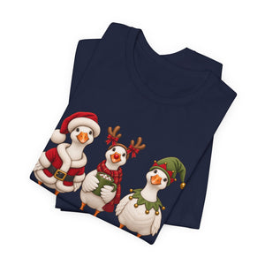 Holly Jolly Goosemas | Deluxe Tee