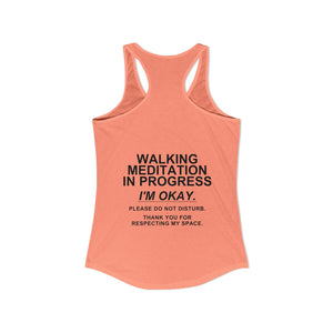 Walking Meditation | Racerback Tank