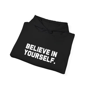 Believe In Yourself hoodie - Zenfull Heart self love and healing affirmation apparel
