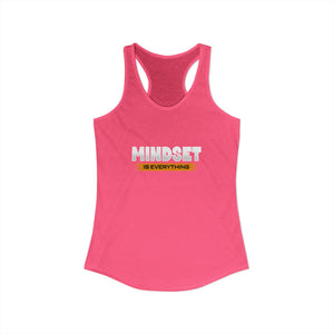Mindset Is Everything tank top - Zenfull Heart self love and healing affirmation apparel