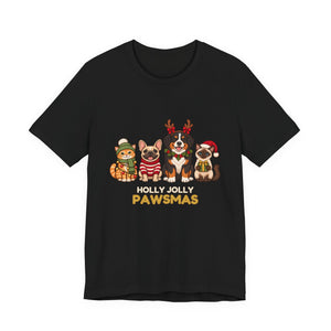 Holly Jolly Pawsmas | Deluxe Tee