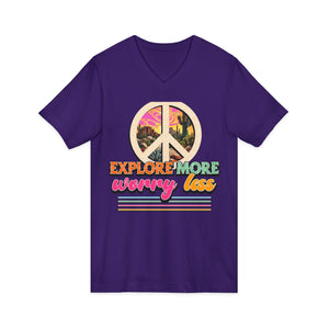 Explore More Worry Less | V-Neck