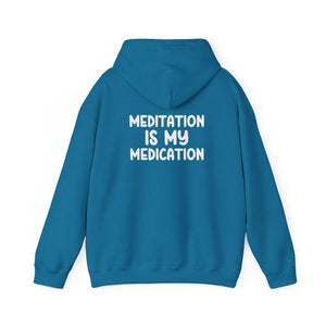 Highly Meditated hoodie - Zenfull Heart self love and healing affirmation apparel