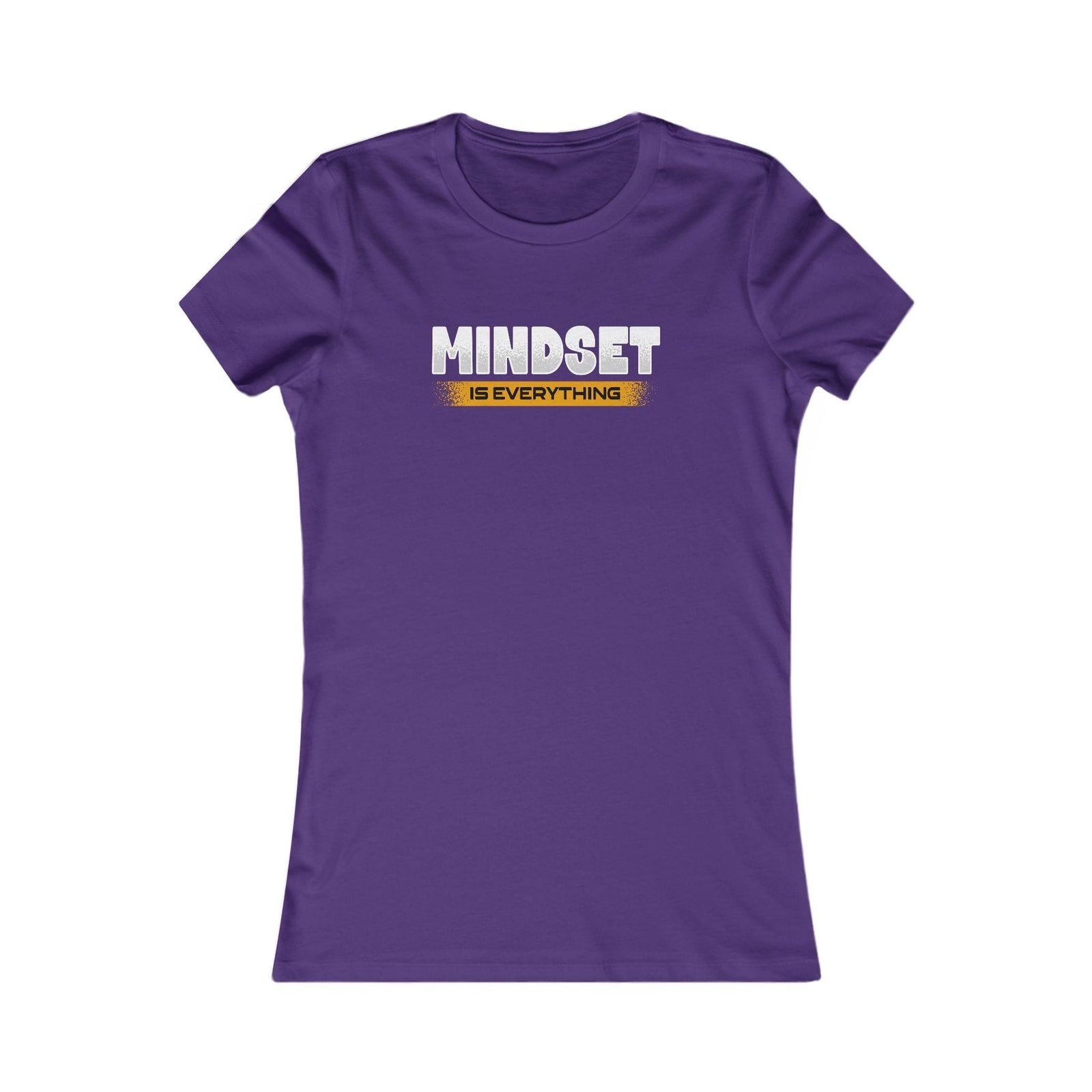 Mindset Is Everything women's t-shirt - Zenfull Heart self love and healing affirmation apparel