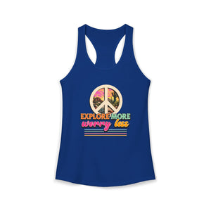 Explore More Worry Less | Racerback Tank