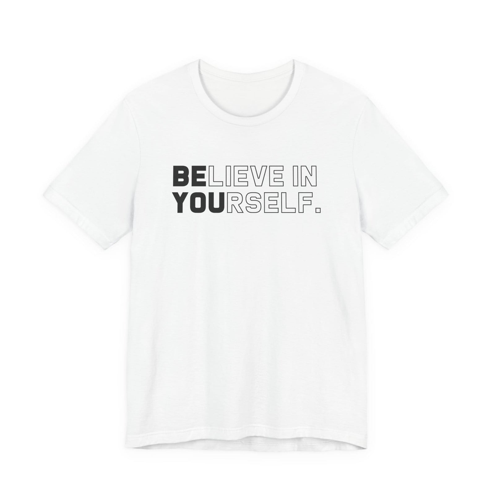 Believe In Yourself t-shirt - Zenfull Heart self love and healing affirmation apparel