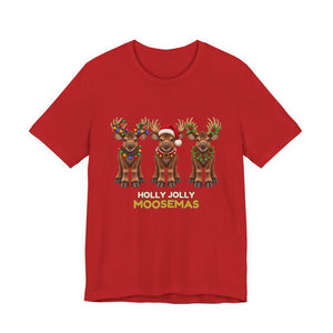 Holly Jolly Moosemas | Deluxe Tee