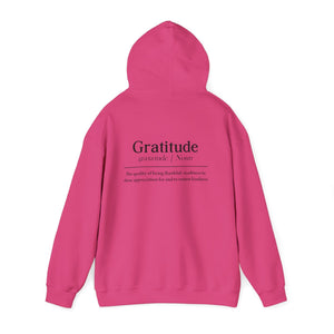 Grateful Everyday hoodie - Zenfull Heart self love and healing affirmation apparel