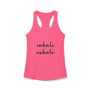 Inhale Exhale | Racerback Tank