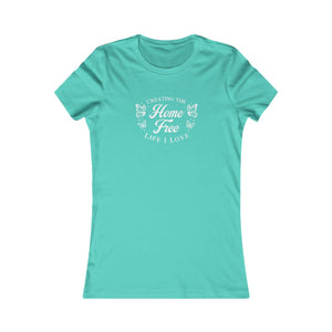 Home Free women's t-shirt - Zenfull Heart self love and healing affirmation apparel