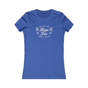 Home Free women's t-shirt - Zenfull Heart self love and healing affirmation apparel