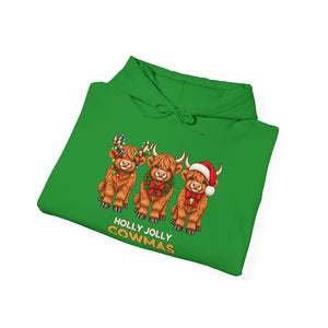 Holly Jolly Cowmas | Hoodie