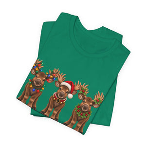 Holly Jolly Moosemas | Deluxe Tee